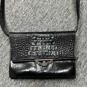 Brighton black cross body organizer